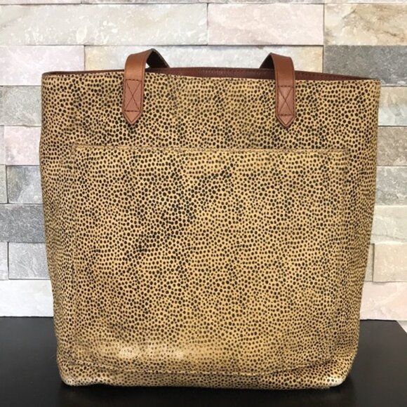 MADEWELL Genuine Calf Hair Med.Transport Tote(8) - Picture 5 of 12